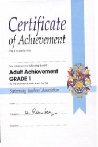 Certificate graphic